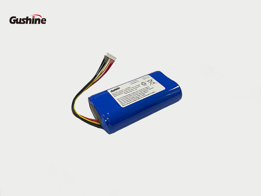 7.2V 4700mAh Financial POS Terminal Square Lithium Battery Pack (2S2P)